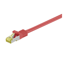 Microconnect 10m Cat7 S/FTP networking cable Red S/FTP (S-STP)