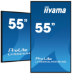 iiyama 55" 4K UHD Professional Digital Signage 24/7 display featuring Android OS, FailOver and Intel® SDM slot