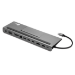Siig JU-DK0E11-S1 laptop dock/port replicator USB 3.2 Gen 1 (3.1 Gen 1) Type-C Black, Gray