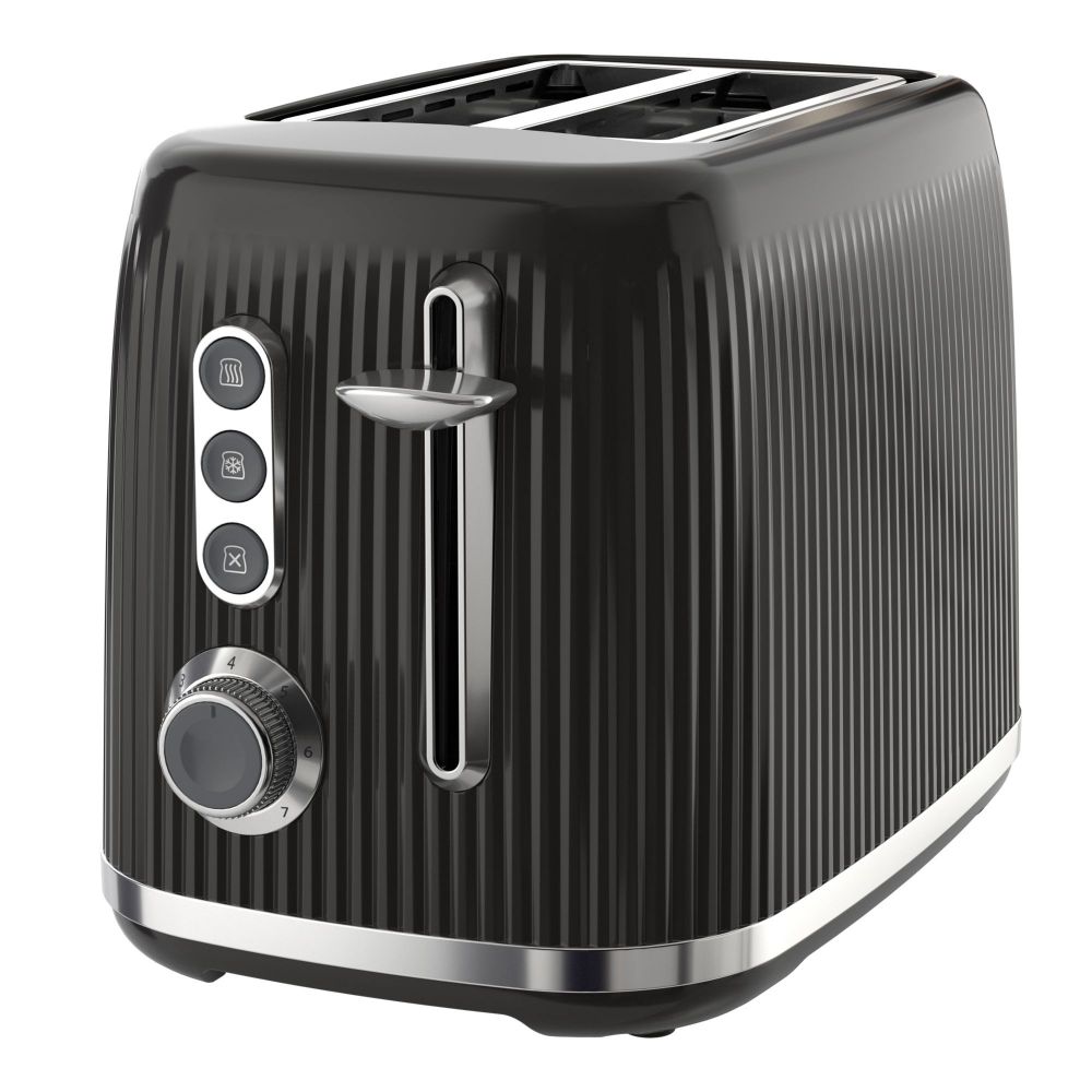VTR001 Bold 2-Slice Toaster Black thumbnail