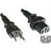 Microconnect PE160518 power cable Black 1.8 m C15 coupler