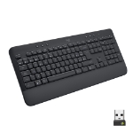 Logitech Signature K650 clavier Bureau RF sans fil + Bluetooth QWERTY Espagnole Graphite