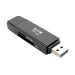 Tripp Lite U452-000-SD-A Lector de Tarjeta de Memoria USB-C, 2 en 1 USB-A / USB-C, USB 3.1 Gen 1