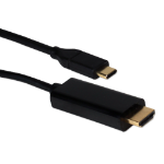 QVS USBCHD-03 USB graphics adapter 3840 x 2160 pixels Black