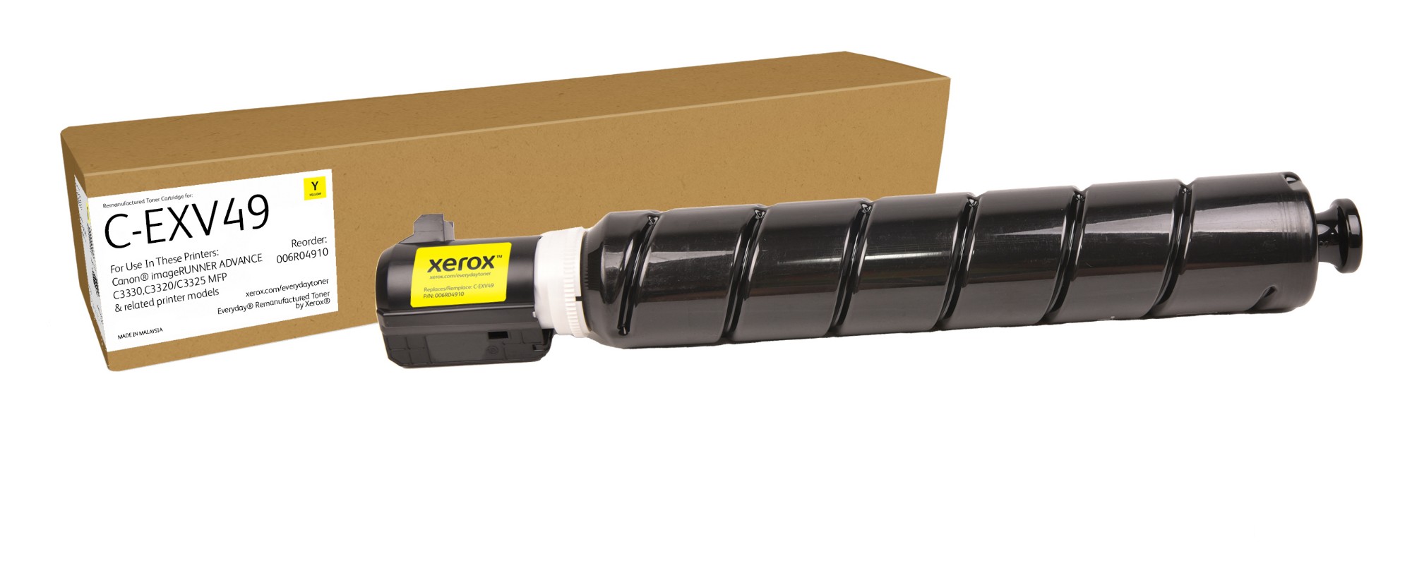 Xerox 006R04910 Toner yellow, 19K pages (replaces Canon C-EXV49) for Canon iR-C 3320