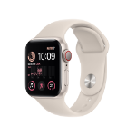 Apple Watch SE OLED 40 mm Digital 324 x 394 pixels Touchscreen 4G Beige Wi-Fi GPS (satellite)