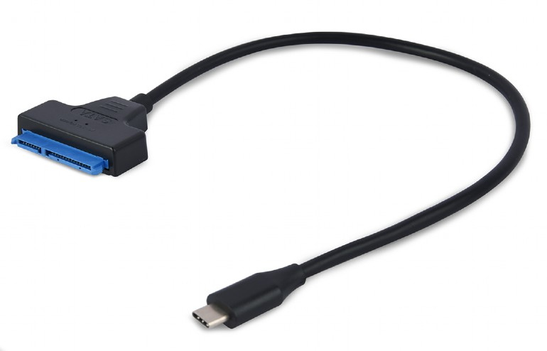 Gembird AUS3-03 USB-kablar 0,2 m 2.0 USB C Svart
