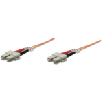 Intellinet 2m SC/SC InfiniBand/fibre optic cable 78.7" (2 m) Orange