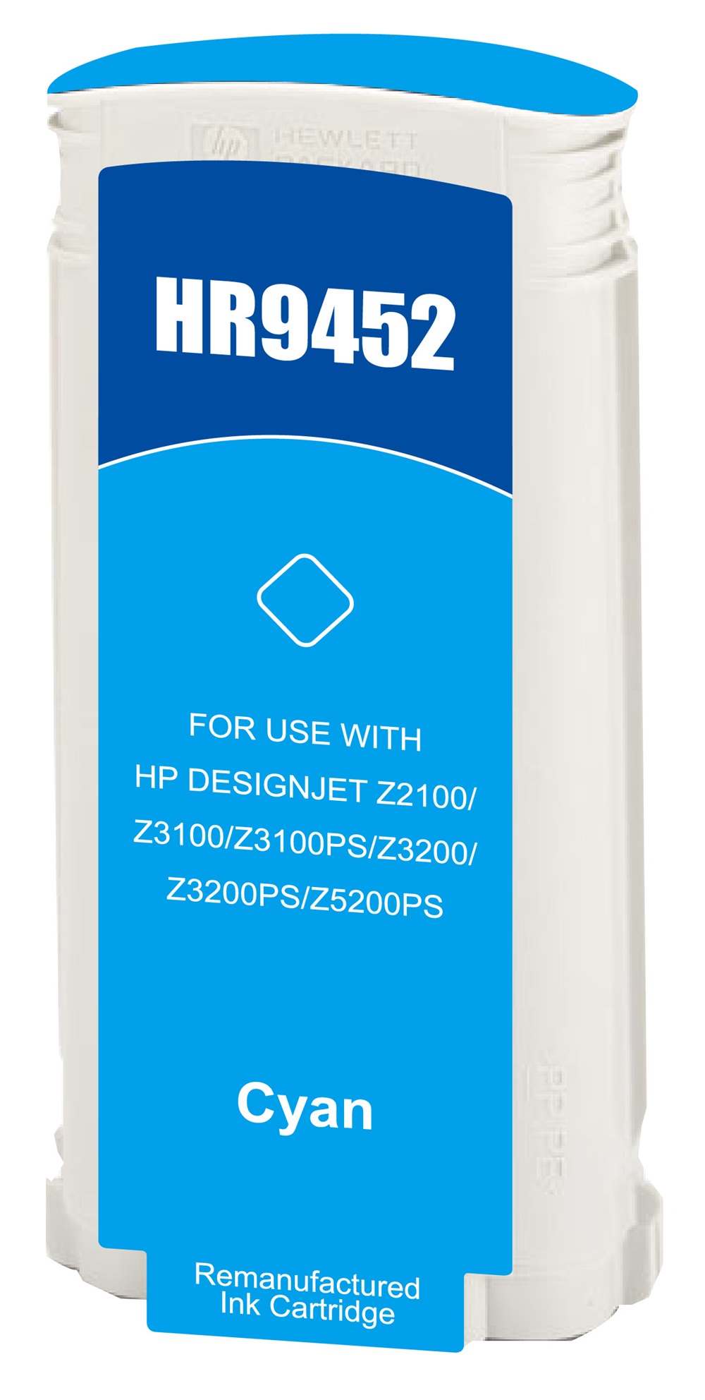 Image of CTS Wholesale Remanufactured HP C9452A Cyan Wide Format Ink Ctg HP 70