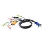 ATEN 2L-5303U KVM cable Black 118.1" (3 m)