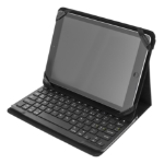 Deltaco TB-137 mobile device keyboard QWERTY Bluetooth Black