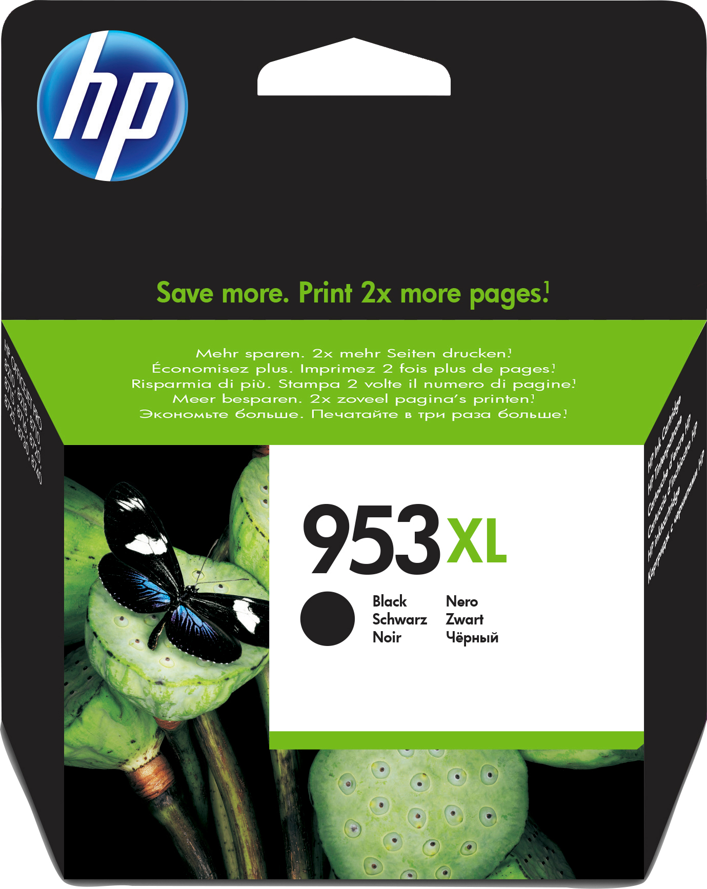 Image of HP L0S70AE/953XL Ink cartridge black high-capacity, 2K pages...