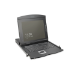 Digitus 19" HD LCD KVM console, 16-port Cat 5, US keyboard