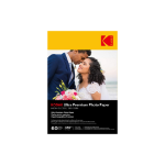 Kodak 280g 6x4 10x15mm High Gloss Ultra Premium Photo Paper - 60 Sheets