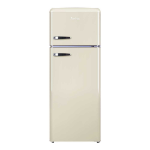 Amica FDR2213C fridge-freezer Freestanding 208 L Cream