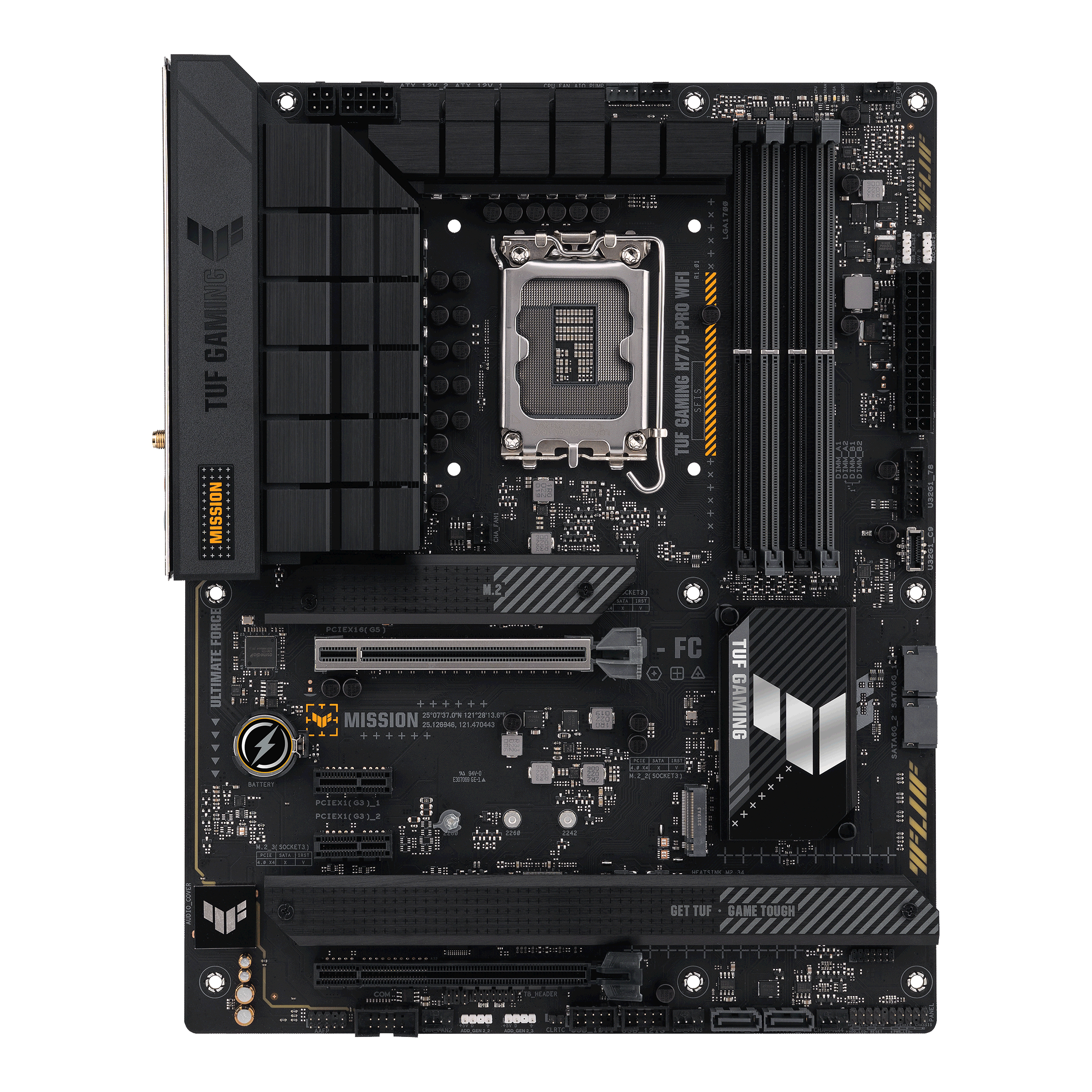 Image of ASUS TUF GAMING H770-PRO WIFI Intel H770 LGA 1700 ATX