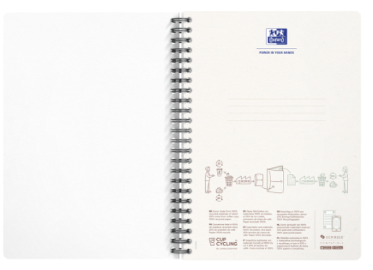 Oxford 400154142 writing notebook A5 90 sheets Assorted colours