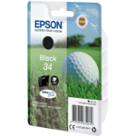 Epson Golf ball Singlepack Black 34 DURABrite Ultra Ink
