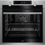AEG 6000 Series SteamBake Pyrolytic Self-Cleaning Single Oven - Stainless Steel