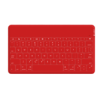 Logitech Keys-To-Go Red Bluetooth QWERTZ German