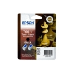 Epson Chess Twinpack Black T0511