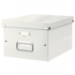 Leitz 60440001 Click and Store WOW Medium Storage Box White