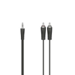 Hama 00205111 audio cable 3 m 3.5mm 2 x RCA Black