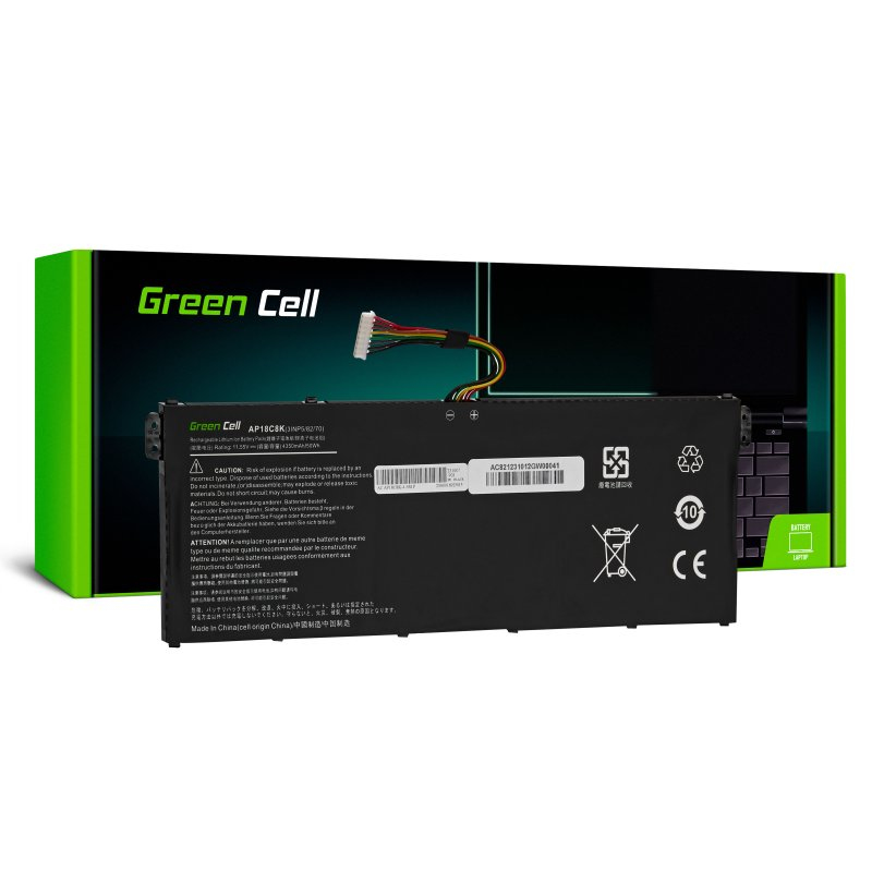 EU Product - Laptop Battery Acer Aspire 11.5V 4350 mAh thumbnail
