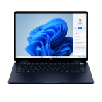 HP OmniBook Ultra Flip 14-fh0026nb Copilot+ PC Intel Core Ultra 7 258V Hybride (2-in-1) 35,6 cm (14") Touchscreen 3K 32 GB LPDDR5x-SDRAM 1 TB SSD Wi-Fi 7 (802.11be) Windows 11 Home Blauw