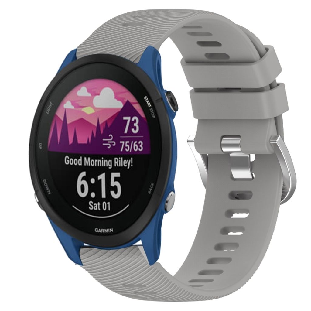 EU Product - Forerunner 255S Silicone Watch Band - Gray thumbnail