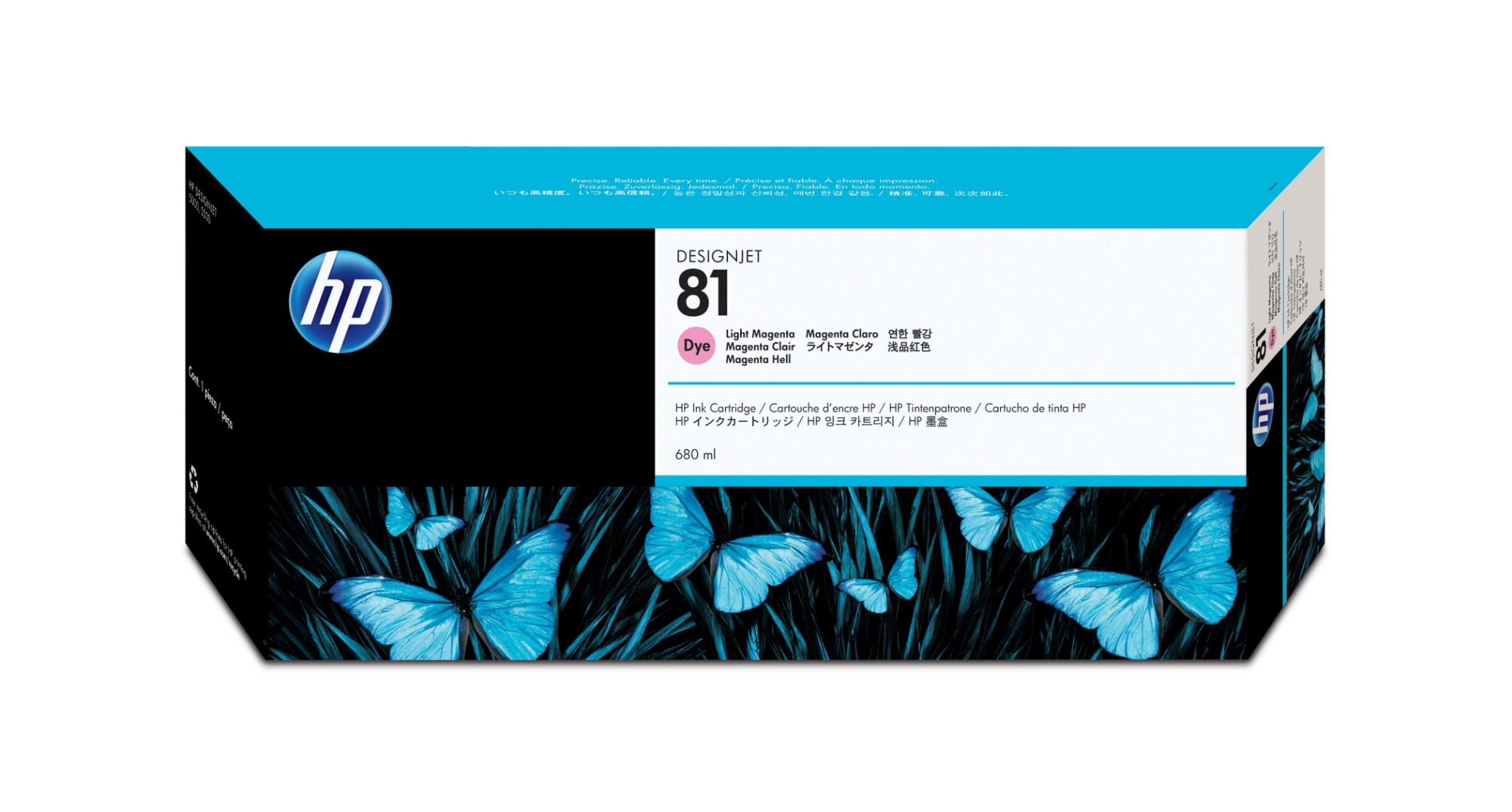 HP C4935A/81 Ink cartridge light magenta, 1.4K pages 680ml for HP DesignJet 5000