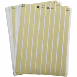 Brady LAT-29-652-10 printer label Amber Self-adhesive printer label