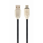 Cablexpert CC-USB2R-AMMBM-1M USB-kabel USB 2.0 USB A Micro-USB B Zwart