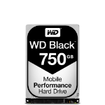 Western Digital Black internal hard drive 750 GB 7200 RPM 16 MB 2.5" Serial ATA III
