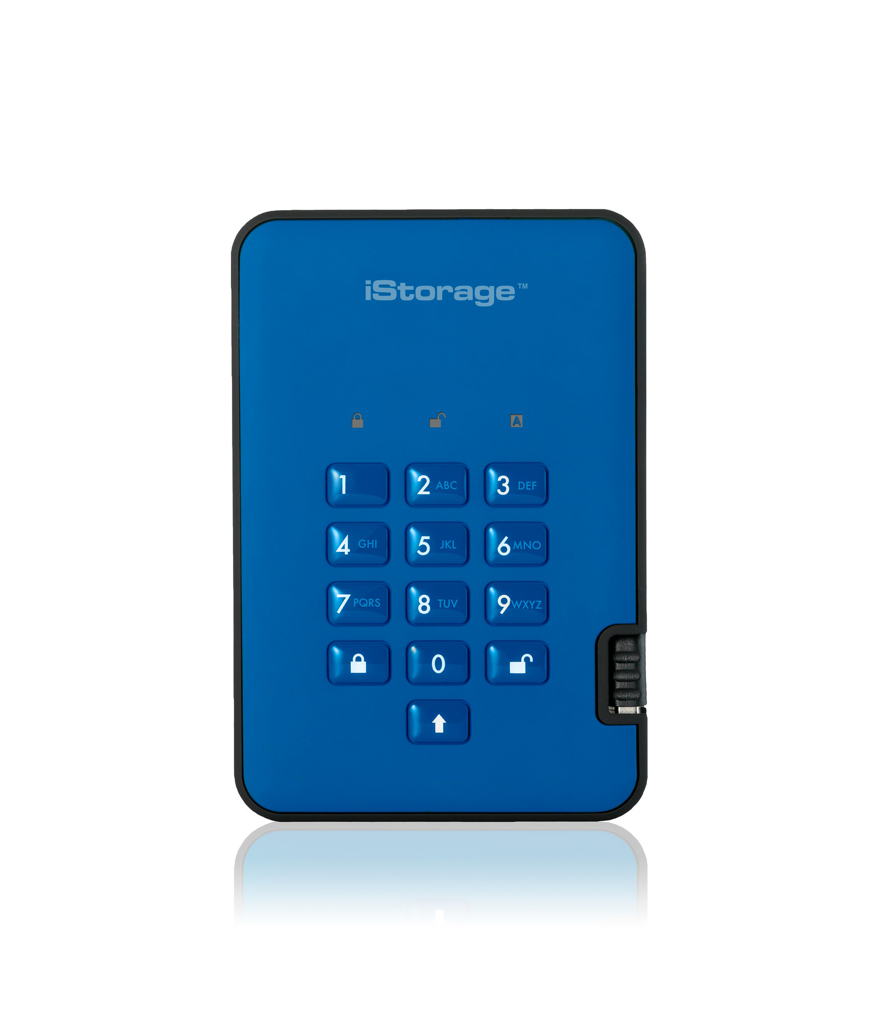 Image of iStorage diskAshur2 256-bit 1TB USB 3.1 secure encrypted...