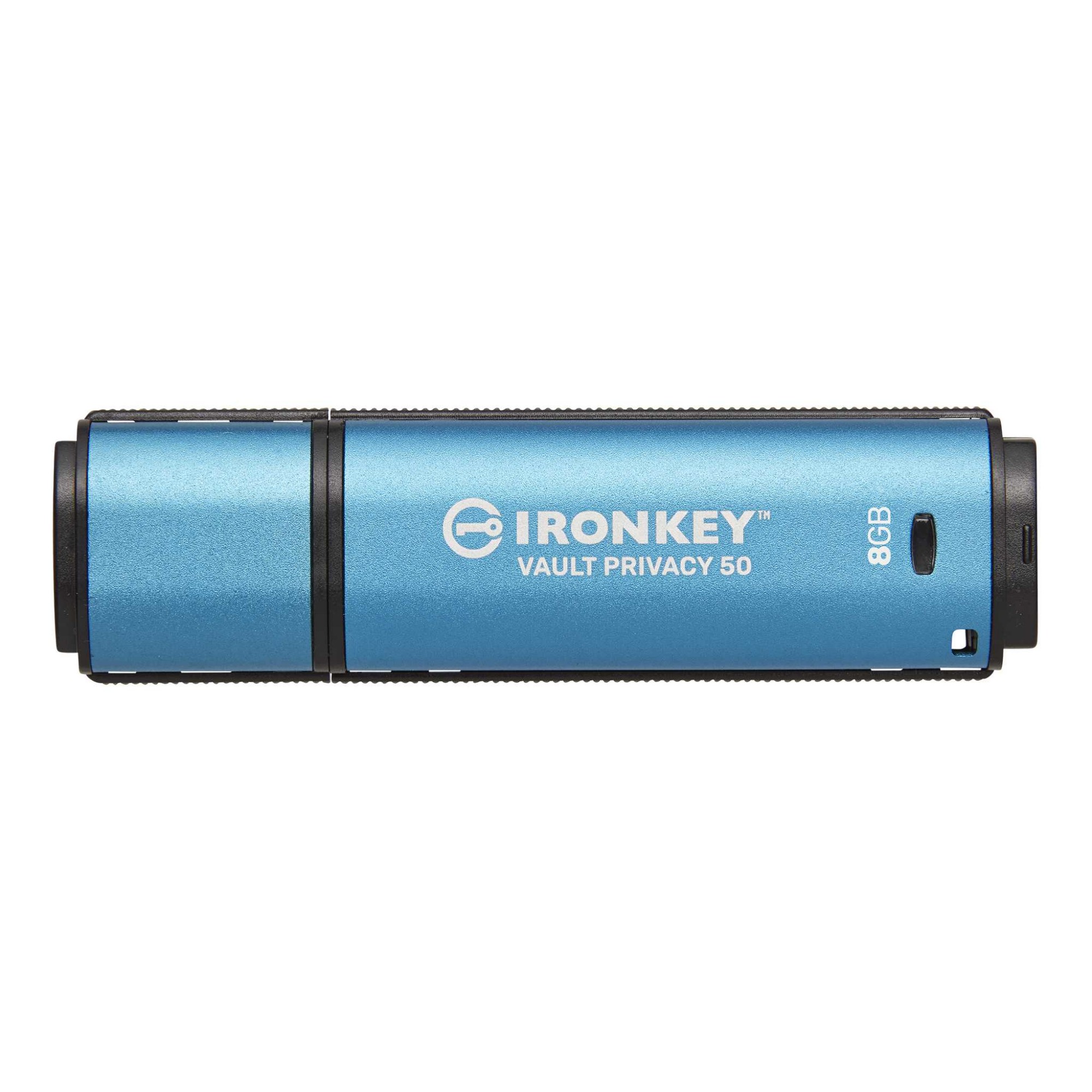 Kingston Technology IronKey Vault Privacy 50 USB flash drive 8 GB USB Type-A 3.2 Gen 1 (3.1 Gen 1) Blue