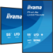 iiyama 55" 4K UHD Professional Digital Signage 24/7 display featuring Android OS, FailOver and Intel® SDM slot