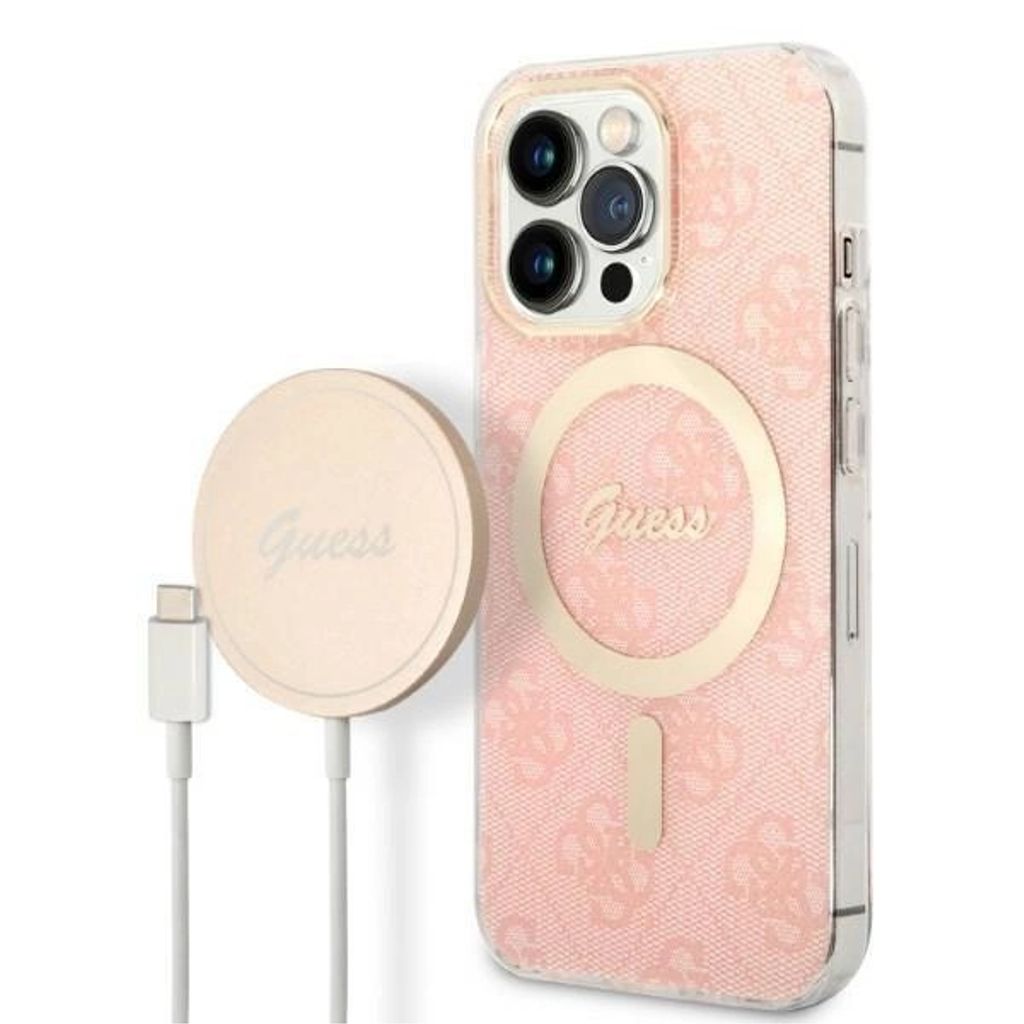 EU Product - Magsafe Case and Charger set for iPhone iPhone 13 Pro - Pink thumbnail