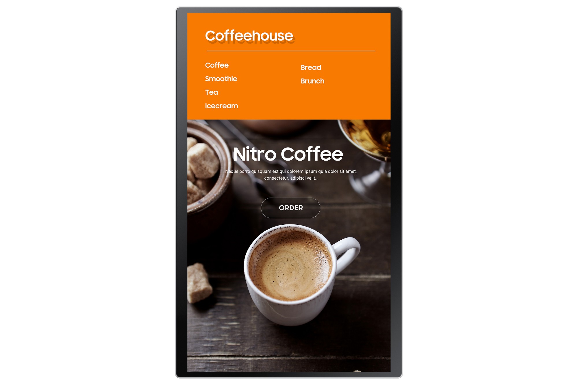 Samsung LH24KMATBGC Kiosk design 60.5 cm (23.8") Wi-Fi 250 cd/m²