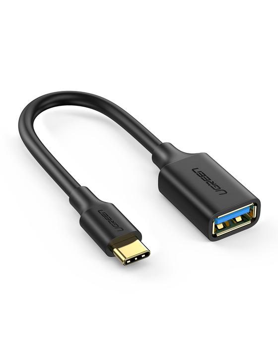 Ugreen 30701 USB cable 0.15 m USB 3.2 Gen 1 (3.1 Gen 1) USB C USB A Black