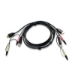 ATEN 2L7D02UH KVM cable Black 70.9" (1.8 m)
