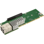 Supermicro 2U Ultra Riser with 4-port 10Gbase-T and 2 PCI-E x16, Intel XL710 and X557