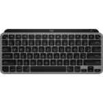 Logitech MX Keys Mini For Mac keyboard Home/Office Bluetooth QWERTY English Black, Gray