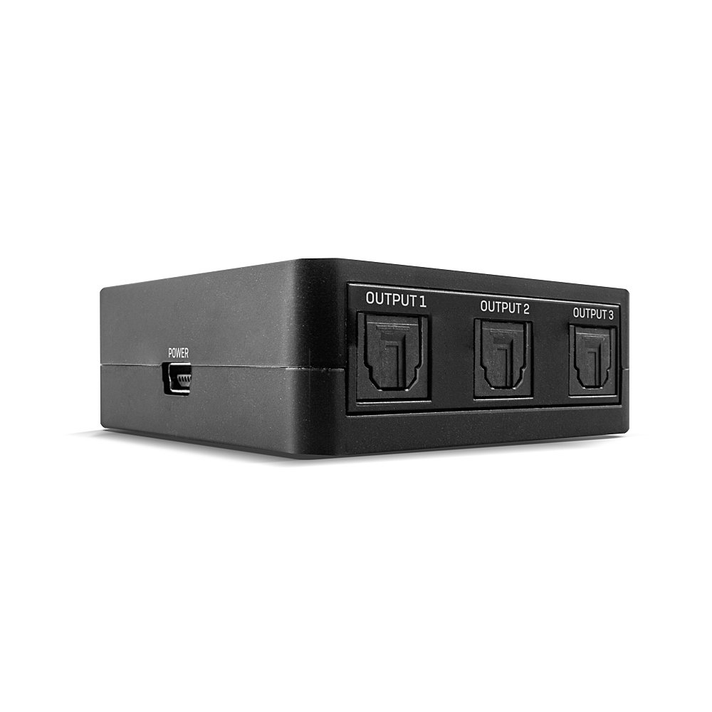 Image of Lindy 3 Port Optical (TosLink) Audio Splitter