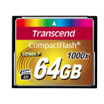 Transcend CompactFlash Card 1000x 64GB MLC