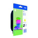 Brother LC-221YBP Ink cartridge yellow Blister, 260 pages ISO/IEC 24711 for Brother DCP-J 562