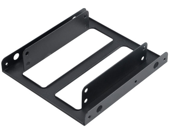 Image of Akasa Mounting adapter allows a 2.5" SSD or HDD to fit into a 3.5"...