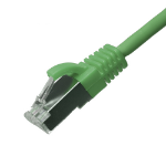 Cablenet 3m Cat6a RJ45 Green U/FTP LSOH 30AWG Slim Snagless Booted Patch Lead