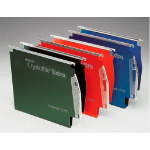 Rexel Crystalfile Extra `275` Lateral File 30mm Green (25)