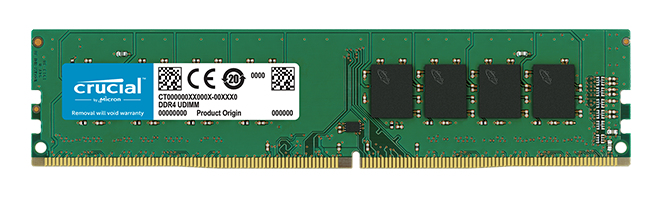 Image of Crucial CT8G4DFS824A memory module 8 GB 1 x 8 GB DDR4 2400 MHz